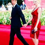 Anna Falchi è la prima sul red carpet