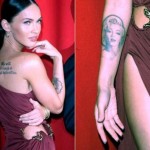 Megan Fox dice addio al tatuaggio di Marilyn Monroe