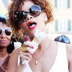 Rihanna e le prelibatezze tricolori
