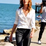Vittoria Puccini arriva a Venezia