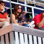Irina Shayk, allo stadio insieme a Cristiano junior