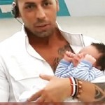 La nascita di Gabriel in diretta tv