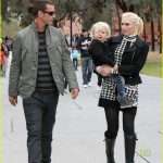 Gwen Stefani And Family At The California Science Center In Los Angeles
