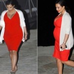 Kim-Kardashian-incinta-e-sempre-più-curvy-scende-dai-tacchi-300×225