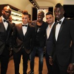 COCKTAIL PARTY IN ONORE DEI GIOCATORI DEL MILAN AL MARTINI BAR DI DOLCE E GABBANA